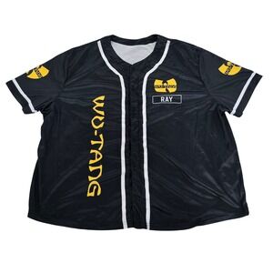 Black and Yellow Baseball Jersey - Ray